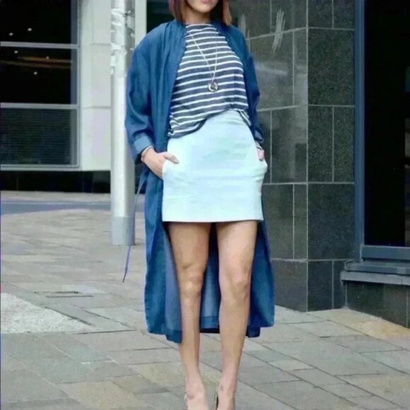 H&M - Denim coat - NEW! Trendy denim - Picture 2 of 10